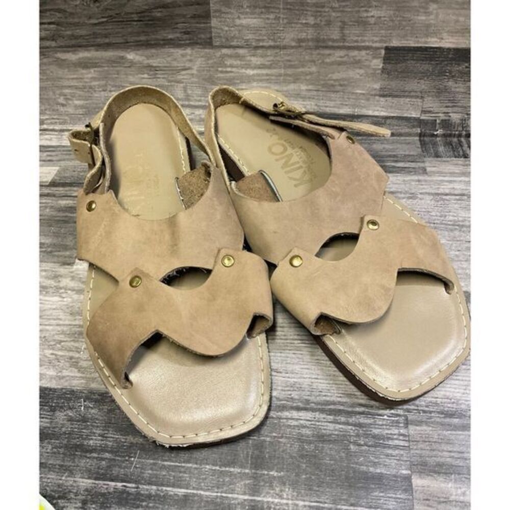 KINO Men’s HandMade Genuine Leather Sandals SZ‎ 12 Great Condition